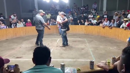 Shooting At A Cockfight In Mexico