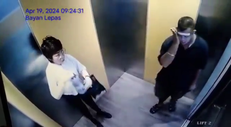 A Chinese Woman Randomly Splashed Scalding Hot Water At A Disabled Man In An Elevator