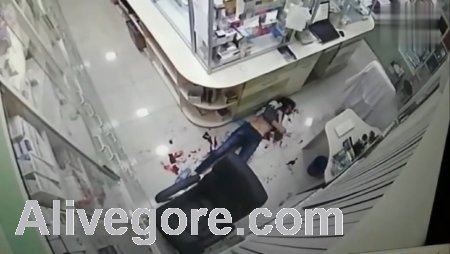 Murder in a drugstore