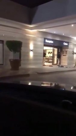 Naked Intoxicated Woman Freaks Out At The Hotel Entrance