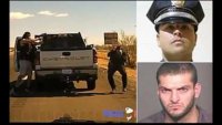 Moment Drug Dealer Executes New Mexico Cop at Side of Road