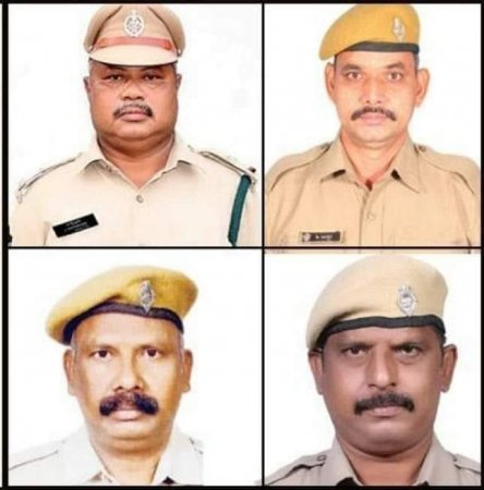 Four Constables Killed when Speedy Lorry Crashed with Their Mahindra Bolero