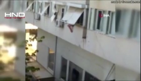 Beautiful Teen Try To Suicide With Jumps From Her Apartment Window