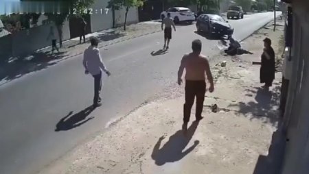 Man Mowed Down By Crazy Driver