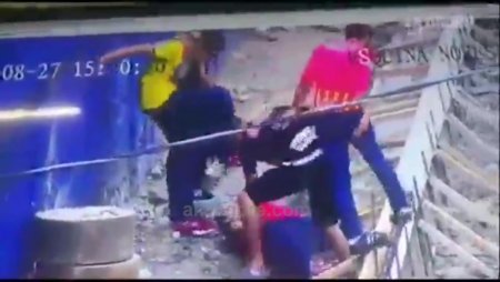 Guy Get His Head Crushed By A Rock Over A Soccer Match