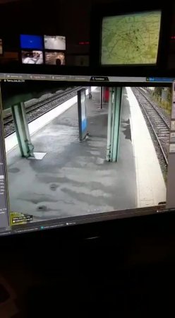 Train Throws Man Into Sign Getting Him Cut In Half