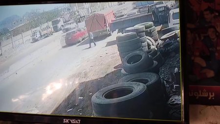 A Truck Ran Over A Man While Reversing