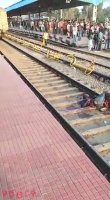 The Train Cut Off The Man's Legs And Arm