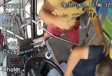 Bus Driver Beaten By A Disgruntled Passenger