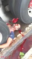 A Man Crushed By A Truck