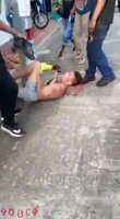 WTF Two Guys Kicked And Stripped