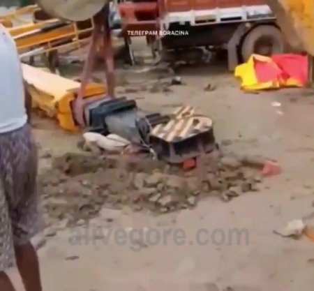 Worker Crushed By A Collapsed Crane Jib