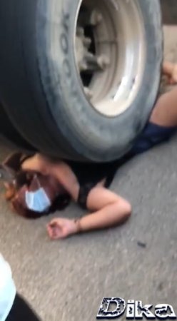 Woman Died Under The Wheel Of A Truck