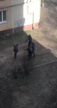 Nationalists With Weapons In Their Hands Terrorize Local Residents Kyiv Ukraine