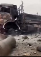 Shot And Burnt Russian Military Equipment