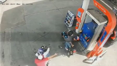 Motorcyclist Shot Dead At A Gas Station