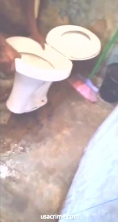 Bastards Get Out Of The Toilet A Newborn Child Who They Wanted To Flush Down The Drain