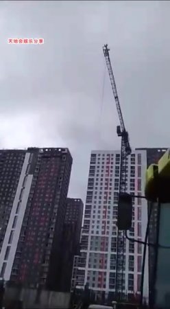 Suicide Jumped Off A Tower Crane