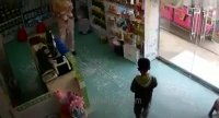 Car Crashed Into A Store Hitting A Woman With A Child