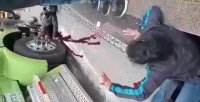 Motorcycle Crashed Into Truck, Passenger Killed