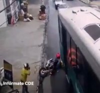 Motorcyclist Fainted After Seeing His Passenger With A Burst Head