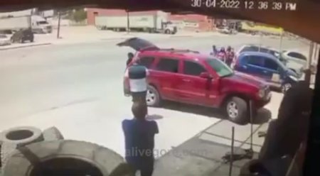 Man Crushed Between Two Cars