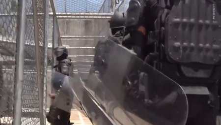Suppression By Special Forces Of A Riot In A Prison