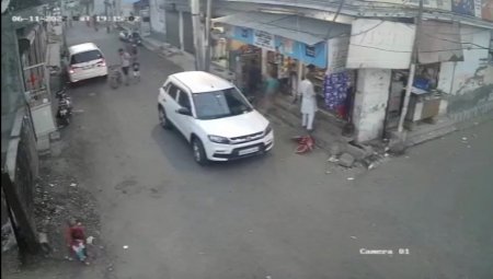 Innocent One And A Half Year Old Dies After Falling Under Car In Ludhiana. India