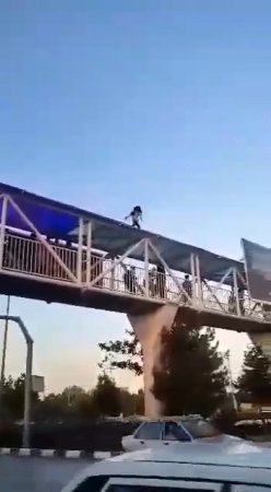 A Woman Committed Suicide By Jumping Off A Bridge