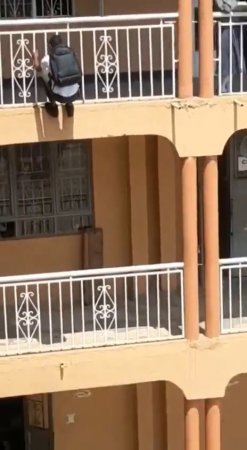 A Student Fell From A Balcony And Died