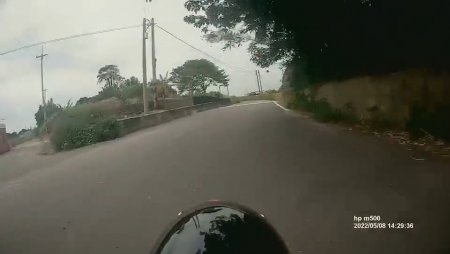 Video Of The Dead Motorcyclist's Camera