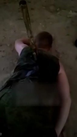 Ukrainian Nationalists Stuck A Stake In The Back Of A Russian Soldier And Made Him Crawl