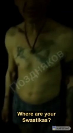 The Ukrainian Nazi Shit Pants During Check By Donetsk Separatists