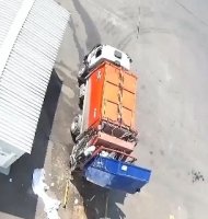 Worker Crushed By Trash Car