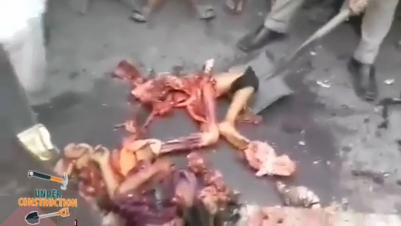 The Torn Human Body Is Bagged With A Shovel » UncensoredVideo - Latest News Without Censorship