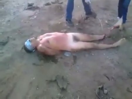 Blindfolded Man Gets His Legs Chopped Off Alive With An Ax