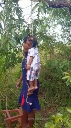 Depressed Woman Hangs Herself And Her Child