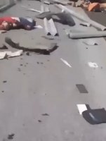 A Truck Hit A Group Of Road Workers. Russia