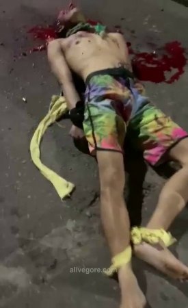 Strangled Dude With His Eyes Gouged Out. Brazil