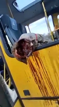 Ukrainian Nationalists Shot Up A School Bus And A Convoy Of Civilians