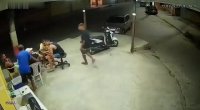 One Of The Robbers Is Shot And Killed By A Bar Patron. Brazil