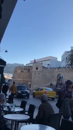 With A Sore Head, The Dude Shouted Ala Akbar And Jumped Off The Fortress Wall. Morocco