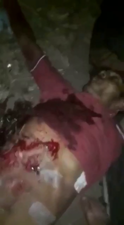 Cartel Guys Mutilate An Opponent's Body With A Knife