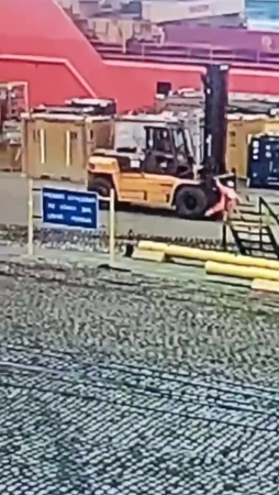 Worker Crushed By Forklift Truck