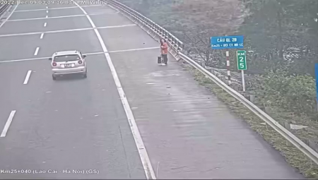 Woman Tried To Cross The Road At The Wrong Time And Place