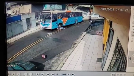 Woman Dies Instantly Under The Bus Wheels