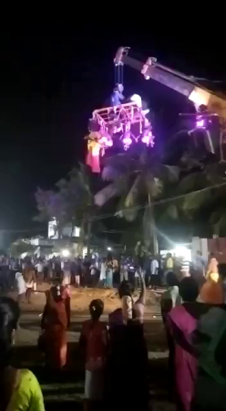 A Crane Collapsed On The Crowd During The Festival