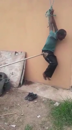 Innovation Has Come To Africa. Dude Gets Punished With A Trimmer