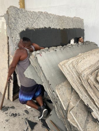 Two Construction Workers Crushed By Granite Slabs