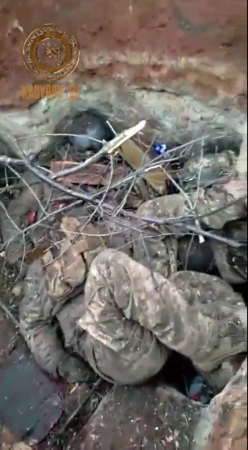 Fighters Of The Special Unit "Akhmat" Seized The Positions Of The Khokhlov. Ukraine